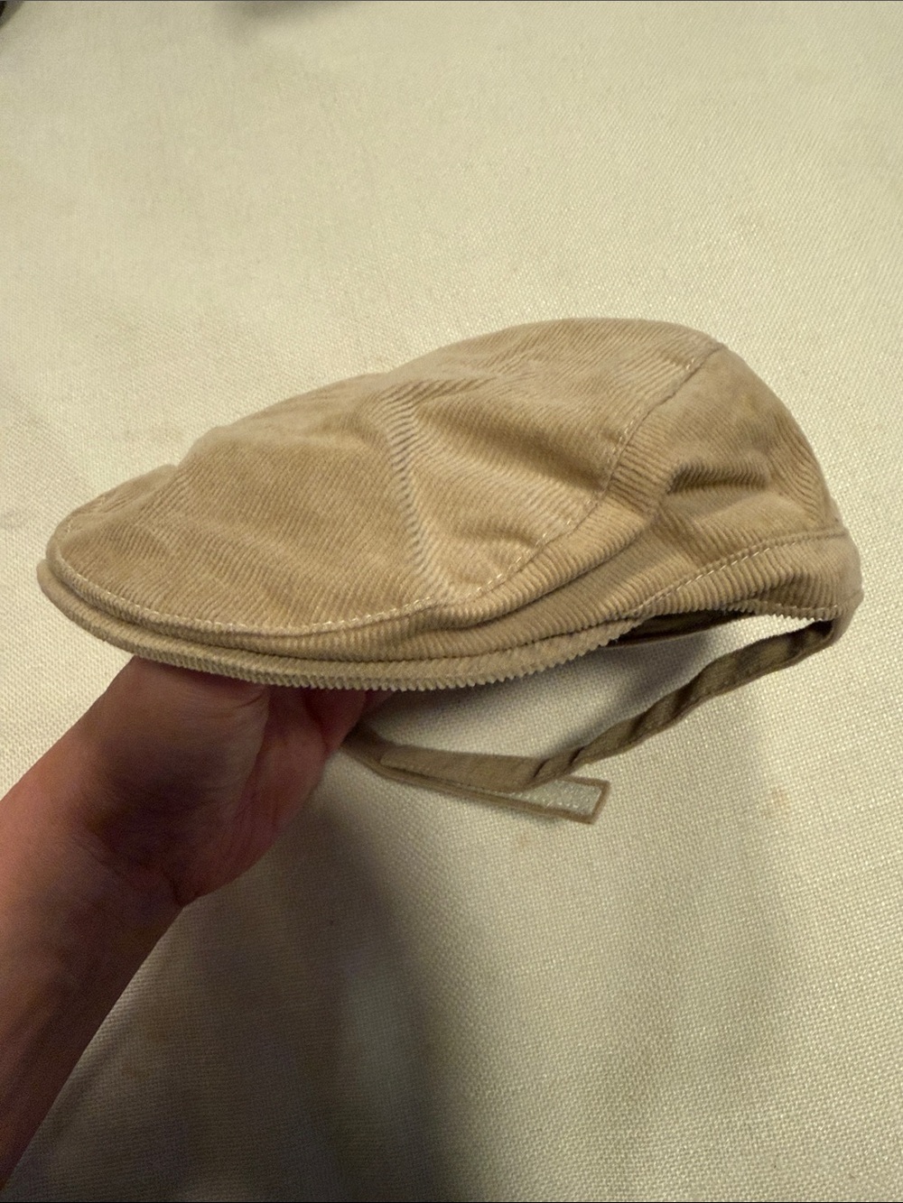 Janie and Jack Neutral Tan Baby Hat
